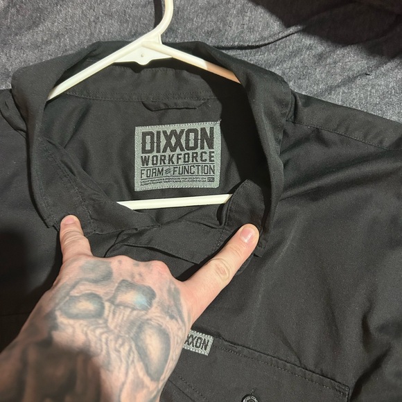 DIXXON Charcoal Button-Down Shirt - Picture 3 of 3